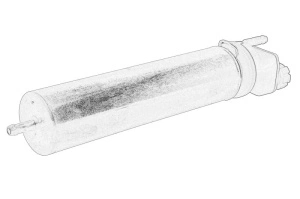 Filtru combustibil BMW 3, 5, 7 2002-2016 - (cu un incalzitor; E90; E91; E92; E93; E60; F10; E65, E66, E67; E83; E70; R56; R58; R59) - Original OE