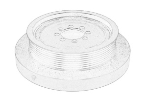 Fulie arbore cotit BMW 1, 2, 3 2008-2018 - (F20; F21; F22, F87; F30, F80; F31; F34; F32, F82; F33, F83; F36; F10) - Original OE