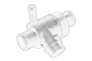 Furtun epurator AUDI A4 B6, A4 B7 2004-2008 - Original OE