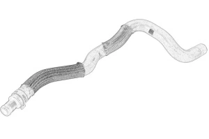 Furtun incalzire NISSAN QASHQAI II dupa 2013 - (stanga) - Original OE