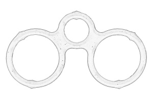 Garnitura filtru ulei TOYOTA AVENSIS, COROLLA, RAV 4 II 2001-2008 - Original OE