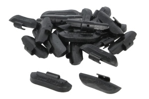 Greutate roata, zinc, negru, 30g (pret pentru: 100 buc) PROFITOOL