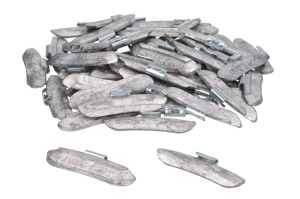 Greutate vulcanizare, 45g, pentru jante din otel (pret pt: 50buc) HOFMANN