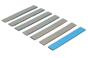 Greutate vulcanizare oţel, gri, 2,5g, 12x2,5g, banda larga; pictura; zincat (pret pt: 100buc) PROFITOOL