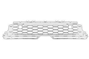 Grila Fata SKODA KAMIQ dupa 2019 - Original OE