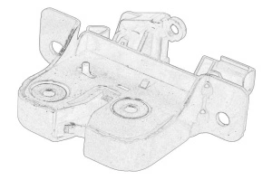 Inchizatoare capota DACIA DUSTER, DUSTER/SUV, LOGAN II dupa 2008 - Original OE