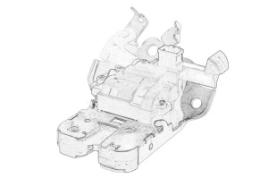 Incuietoare portbagaj SEAT TOLEDO IV; SKODA FABIA III, RAPID, SUPERB II dupa 2008 - Original OE