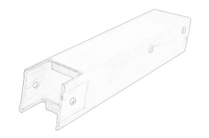 Intaritura bara /pe , Suport, aluminiu) Stanga Spate AUDI A6 ALLROAD C6, A6 ALLROAD C7, A6 C6 2004-2018 - ((pe dreapta) - Original OE
