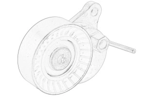 Intinzator curea transmisie OPEL ASTRA K 2019-2022 - Original OE