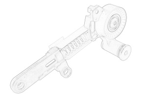 Intinzator curea transmisie TOYOTA AURIS, AVENSIS, C-HR dupa 2008 - Original OE