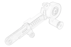 Intinzator curea transmisie TOYOTA AURIS, AVENSIS, C-HR dupa 2008 - Original OE