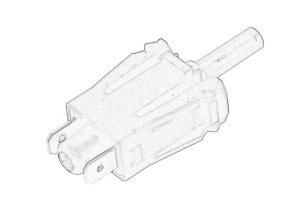 intrerupator frana de parcare MERCEDES A, E, S 1993-2005 - (W168; W124; W220) - Original OE - Img 1