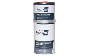 Lac transparent Clearcoat 2: 1 Filler HS 1,5 litri cu întăritor PROFIRS
