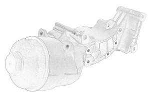 Locas filtru ulei BMW 3, 5, 7 1995-2010 - (E46; E39; E60; E61; E38; E65, E66, E67; E83; E53; E36; E85) - Original OE