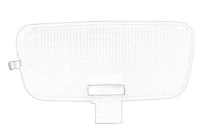 Lumina cabina MERCEDES SPRINTER 2-T, SPRINTER 3-T, SPRINTER 4-T 1995-2006 - (901, 902; 903; 904) - Original OE