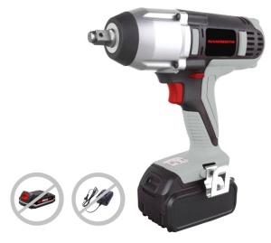 Pistol de impact pneumatic, sursa de alimentare: pe baterii, patrat exterior 1/2, cuplu maxim: 500Nm, 20V 0, impachetare: cutie MAMMOOTH - Img 1