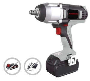 Pistol de impact pneumatic, sursa de alimentare: pe baterii, patrat exterior 1/2, cuplu maxim: 500Nm, 20V 0, impachetare: cutie MAMMOOTH