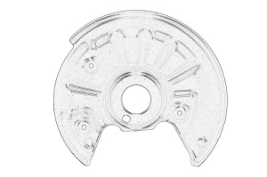Protectie disc frana Dreapta Spate AUDI A3, Q2; SEAT LEON, LEON SC dupa 2012 - Original OE