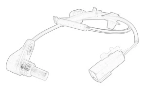 Senzor ABS Dreapta Spate FORD RANGER dupa 2011 - Original OE