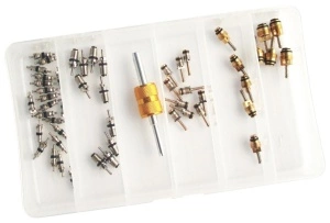 Set 51 valve supape R134a sistem climatizare aer conditionat PROFITOOL