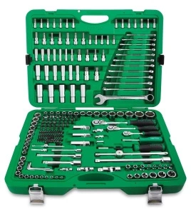 Set chei diferite tipuri si marimi 216 piese TOPTUL - Img 3