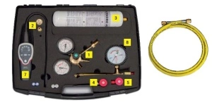 Set detector scurgeri sistem aer conditionat , tip refrigerant R1234yf/R134a, gas type: Hidrogen/Nitrogen TEXA - Img 3
