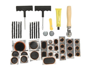 Set reparatie anvelope petece snur , adeziv PROFITOOL