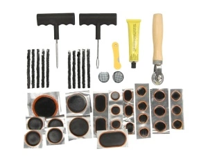Set reparatie anvelope petece snur , adeziv PROFITOOL