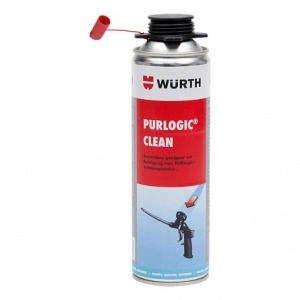 Solutie curatare spume PU neintarita Wurth, 500 ml