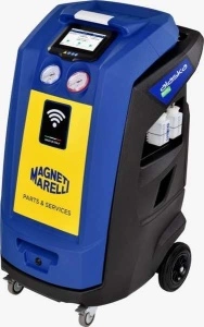 Statie incarcat AC ALASKA EVO HFO (R1234yf), mod operare automatic/manual, destinat pentru: vehicule agricultura; autoturisme; camioane Magneti Marelli