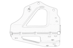 Suport aripa Dreapta Fata AUDI A6 2004-2011 - Original OE