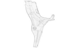 Suport bara Stanga Spate AUDI AUDI A3 2017-2020 - Original OE