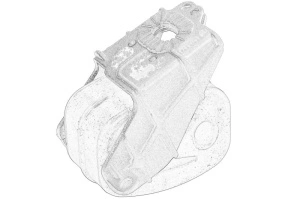 Suport sistem esapament cu prindere MAN TGE; AUDI A3, A6 C6, Q2 dupa 2004 - Original OE