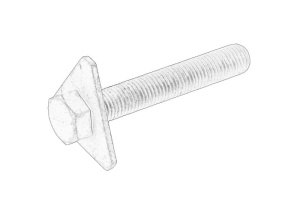 Surub clema articulatie sarcina/ghidare Stanga Spate BMW 1, 2, 3 - (F20; F21; F22, F87; F23; F30, F80; F31; F34; F32, F82; F33, F83; F36) - Original OE