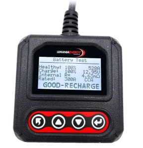 Tester baterie de conductanță T3, 12V, 100-2000 EN, baterie cu vârf testat: AGM, EFB, GEL, WET, test sistem de încărcare LEMANIA ENERGY