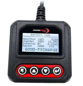 Tester baterie de conductanță T3, 12V, 100-2000 EN, baterie cu vârf testat: AGM, EFB, GEL, WET, test sistem de încărcare LEMANIA ENERGY