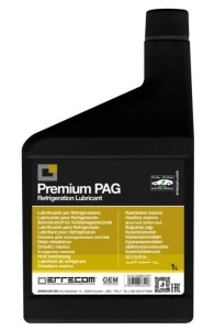 Ulei instalatie climatizare PAG 68, 1L 1 buc, tip refrigerant R1234yf/R134a, service masini hibride, UNIVERSAL PREMIUM PAG ERRECOM