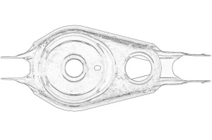 Brat suspensie roata Stanga/Dreapta Spate CHRYSLER PACIFICA dupa 2017 - (inferior, principal) - Original OE