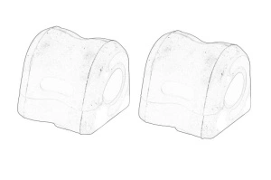 Bucsa bara stabilizatoare Stanga/Dreapta Fata HONDA CIVIC VIII 2008-2011 - (3/5 usa; set) - Original OE
