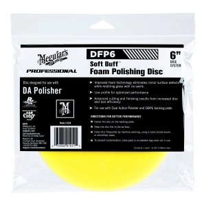 Burete Polish Mediu Meguiar's Soft Buff DA Foam Polishing Disc 6
