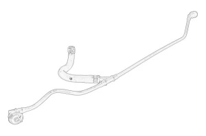 Cuplaj conducta lichid racire MERCEDES VITO dupa 2014 - (W447) - Original OE