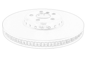 Disc frana Dreapta Fata BMW 5, 6 GRAN TURISMO, 7 dupa 2015 - (G30, F90; G31; G32; G11, G12; G05, F95) - Original OE