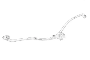 Furtun combustibil FORD C-MAX II, FOCUS III, FOCUS IV dupa 2013 - Original OE