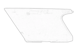 Grila ventilatie bara protectie Stanga OPEL ASTRA J, ASTRA J GTC dupa 2009 - Original OE - Img 3
