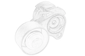 Intinzator curea transmisie BMW 7, X6 2007-2015 - (F01, F02, F03, F04; E71, E72) - Original OE