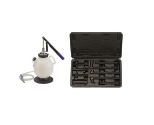 Kit 8 piese pompa manuala umplere ulei cutie de viteze, transmisie, diferential 7.5L, Force