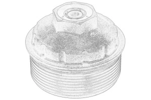 Locas filtru ulei AUDI A3, TT; SEAT ALHAMBRA, LEON 1996-2015 - Original OE