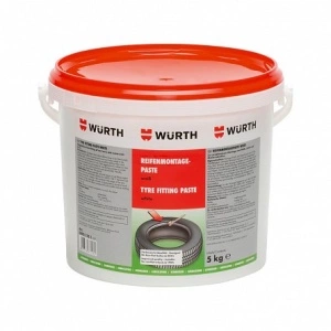Pasta vulcanizare montaj anvelope alba Wurth, 5 kg