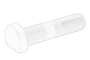 Pinul rotii (M14x1,5, lungime: 51mm) potrivit VW CRAFTER 30-35, CRAFTER 30-50; MERCEDES O 309 2.0D-3.8D 01.68-12.16