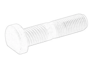 Pinul rotii (M14x1,5, lungime: 51mm) potrivit VW CRAFTER 30-35, CRAFTER 30-50; MERCEDES O 309 2.0D-3.8D 01.68-12.16